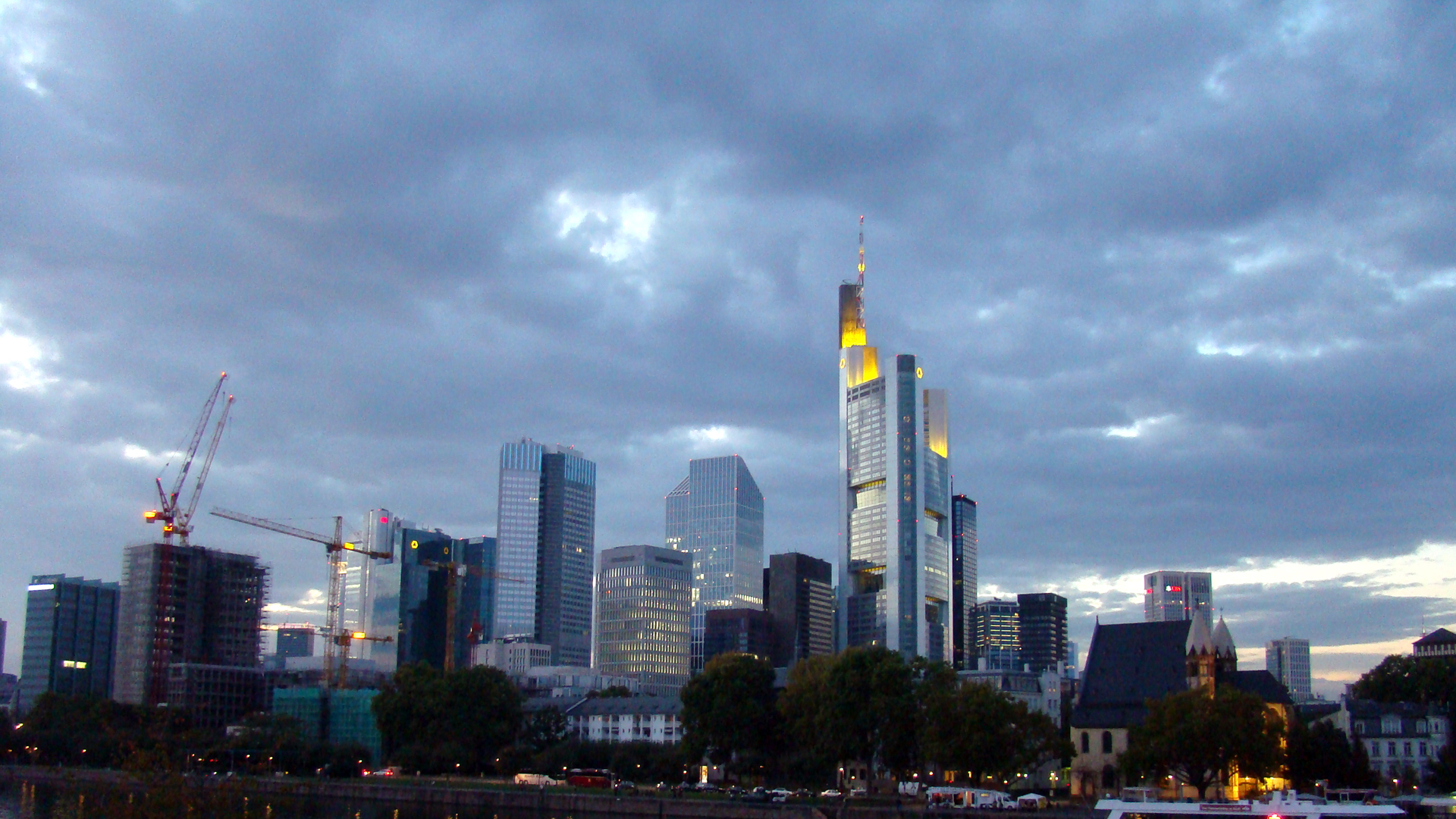 Skyline of Frankfurt am Main, Germany